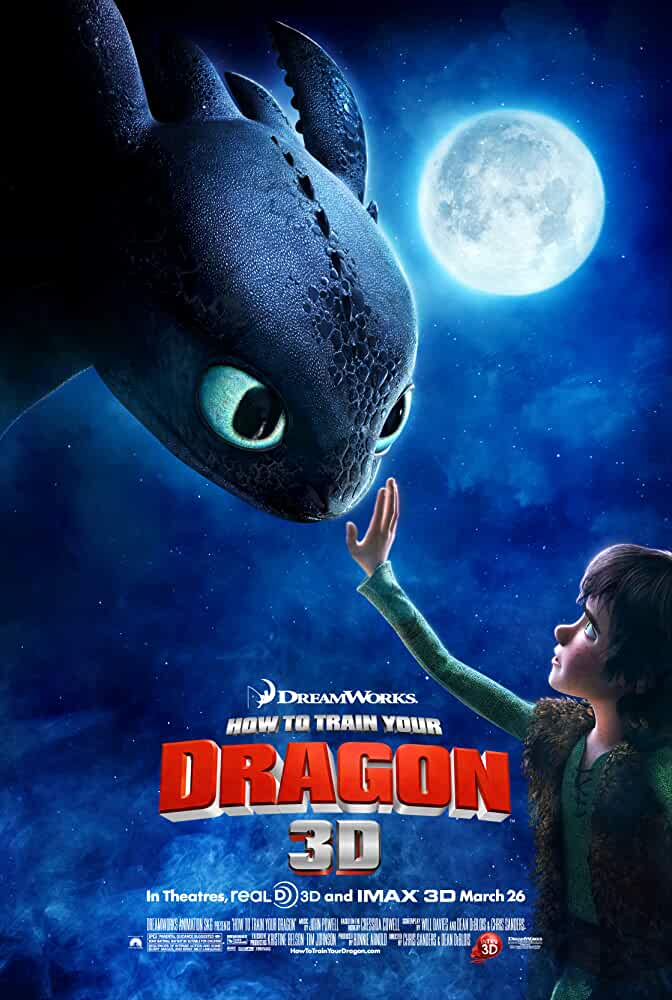  How to Train Your Dragon (2010) Dual Audio {Hindi-English} 480p [350MB] | 720p [1GB] | 1080p [2GB]